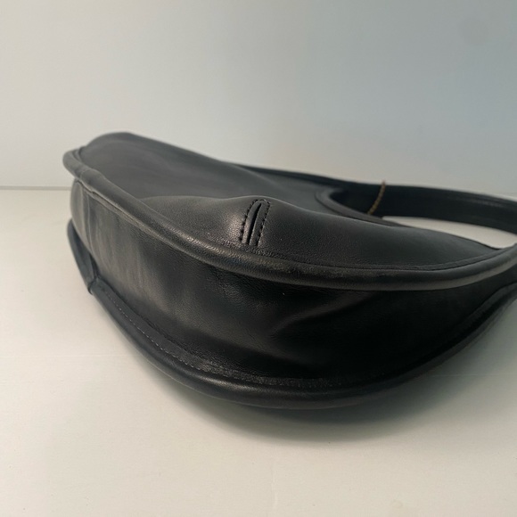 Vintage Coach 9027 Mini Ergo Black Leather Purse Bag Adorable! - Picture 11 of 11